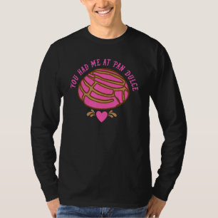 Cute Pink Pan Dulce Mexican Sweet Bread T-Shirt