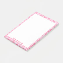 Cute Pink Personalised Preppy