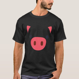 Cute Pink Pig Halloween Apparel Matching Group Pig T-Shirt