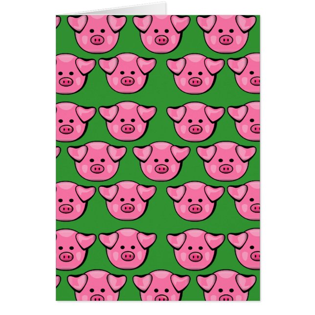 Cute Pink Piggies (Front)