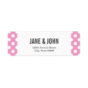 Cute Pink Polka Dots Pattern