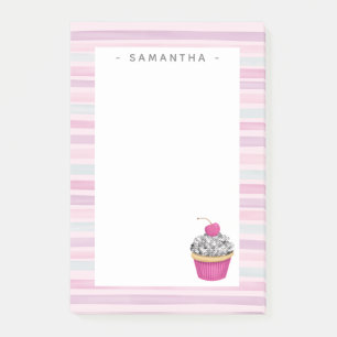Cute pink post-it notes