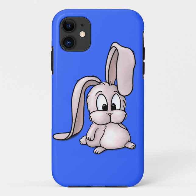 Cute Pink Rabbit Cartoon Case-Mate iPhone Case (Back)