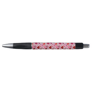 Cute Pink Red Hearts Blush Love Pattern