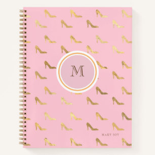 Cute Pink Rose Notebook