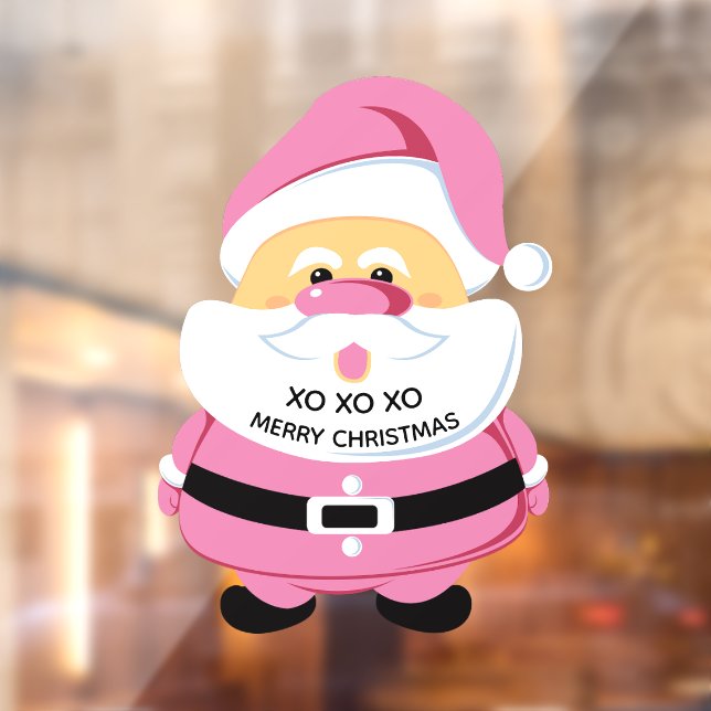 Cute pink Santa Claus Christmas holiday (Sheet 2)