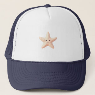 Cute Pink Starfish Trucker Hat