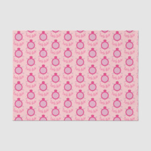 Cute Pink Turtle Babe Tissue Paper