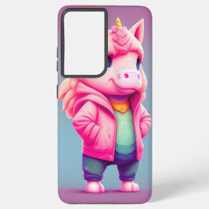 Cute Pink Unicorn Phone Case
