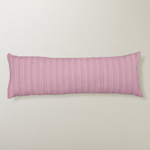 Cute Pink Vertical Stripes Pattern Body Cushion