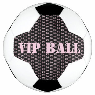 Cute Pink VIP Soccerball Football