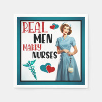 Cute Pinup_ Real Men Marry Nurses