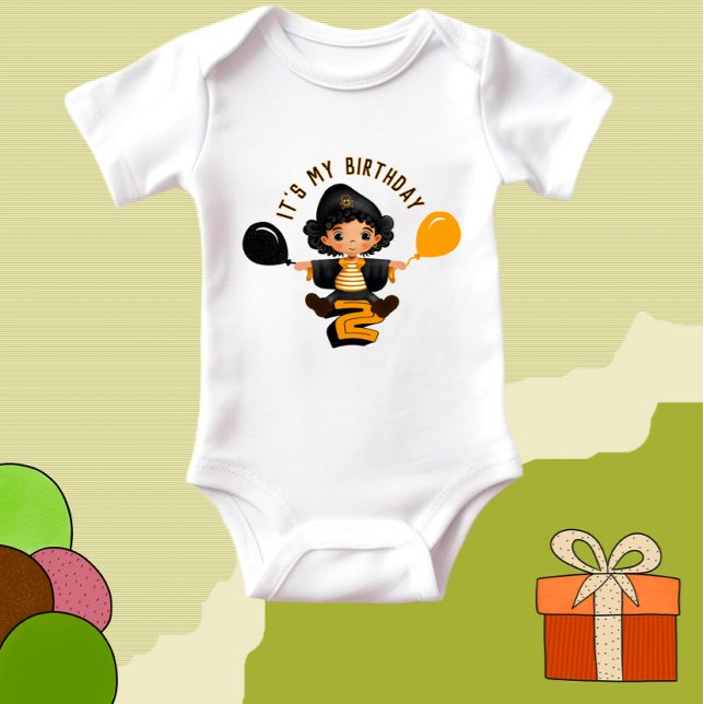 Cute pirate  baby bodysuit (Creator Uploaded)