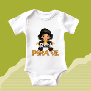 Cute pirate baby bodysuit
