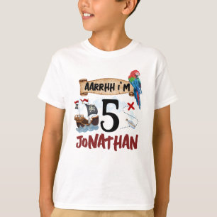 Cute Pirate birthday boy T-Shirt