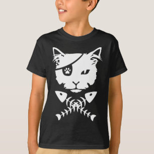 Cute Pirate Cat Funny T-Shirt
