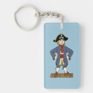 Cute Pirate Lad Key Ring