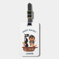 Cute Pirate Lion Personalised Kid's