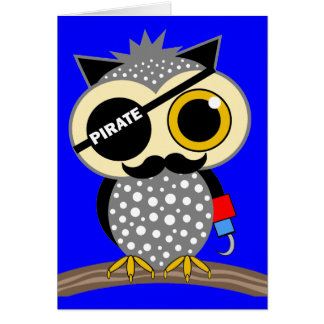 cute pirate owl