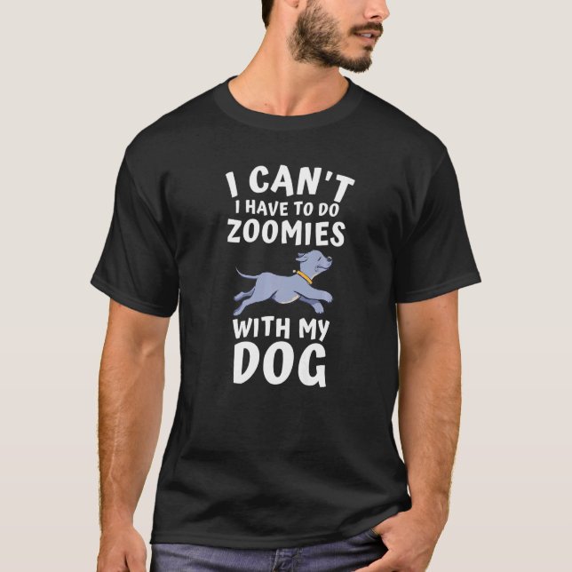 Cute Pitbull  For Mum Dad Dog T-Shirt (Front)