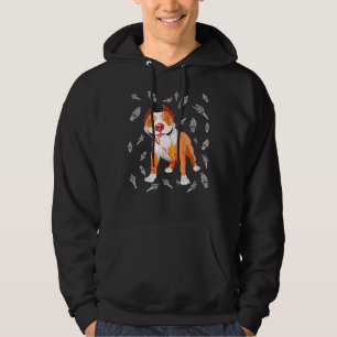 Cute Pitbull Ice Cream Lover Funny Ice Cream Cone Hoodie