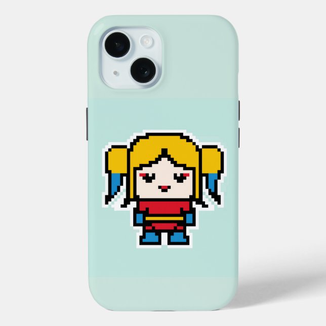 Cute pixeled bad girl Case-Mate iPhone case (Back)