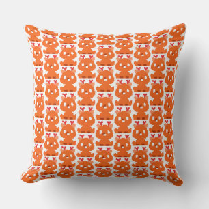 Cute pixeled deer baby cushion