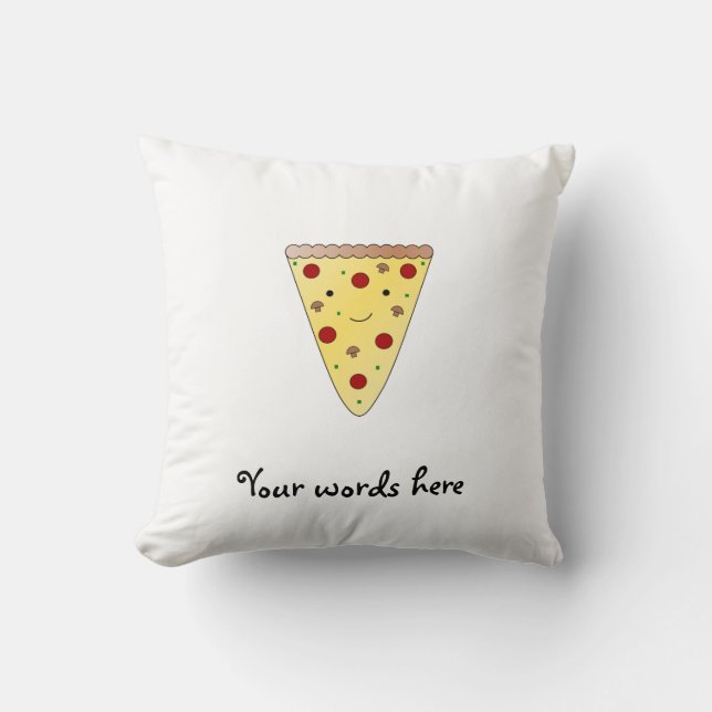 Cute pizza cushion (Front)