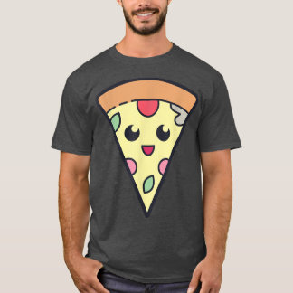Cute Pizza Kawaii Anime Vaporwave Indie Aesthetic  T-Shirt