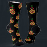 Cute Pizza No Pineapples Fun Foodie Gag Socks<br><div class="desc">This funny no pineapple on my pizza design is perfect for anyone with a good sense of humour.</div>