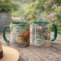 Cute Plant lady personal gardening photo garden