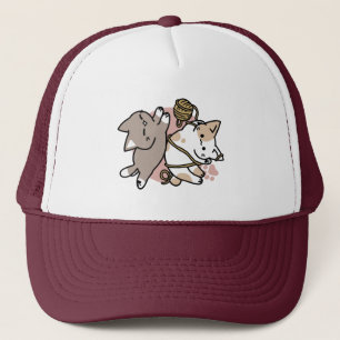 Cute Playful Cats Design – Fun Paws and Play Art Trucker Hat