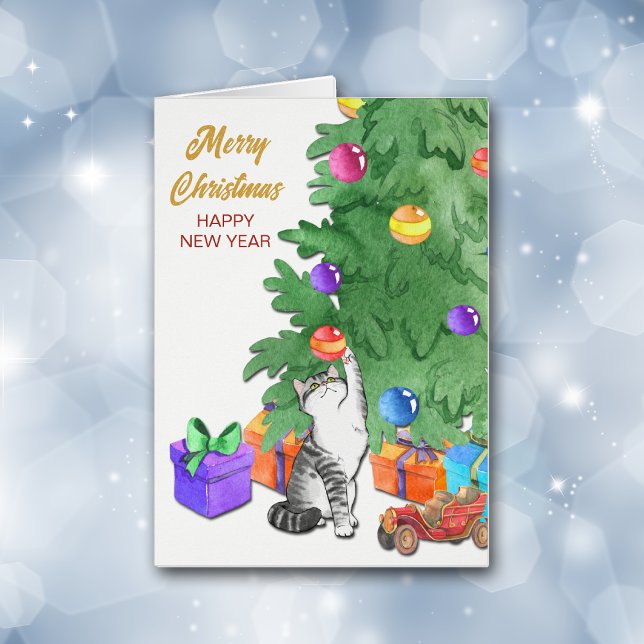 Cute Playful Christmas Cat (Creator Uploaded)