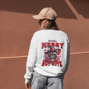 Cute & Playful Racoon fun Sweatshirt