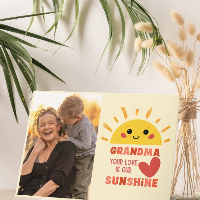 Cute Playful Yellow Love Grandma Mother's Day Card (Creator Uploaded)