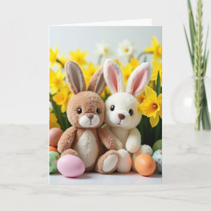 Cute Plush Spring Holiday Card