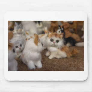 Cute Plushy Kittens Mouse Pad