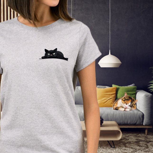Cute Pocket Cat  T-Shirt (Creator Uploaded)