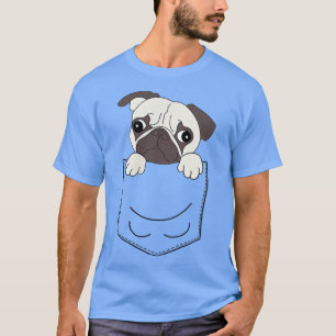 , Cute Pocket Pug Puppy, Dog 1 T-Shirt