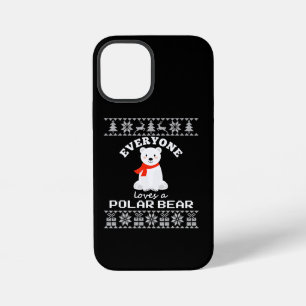 Cute Polar Bear Family Animal Lover Christmas iPhone 12 Mini Case