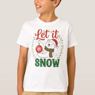 Cute Polar Bear Holiday T-Shirt