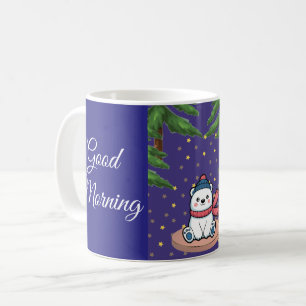 Cute Polar Bear Winter Coffee Mug