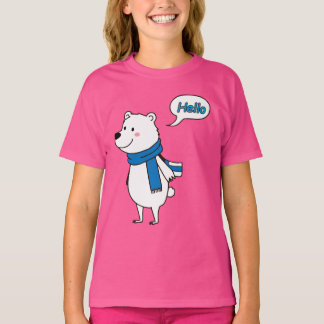 Cute Polar Bear with love- sweet T-Shirt