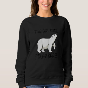 Cute Polar Bears Wildlife Nature Wilderness Sweatshirt