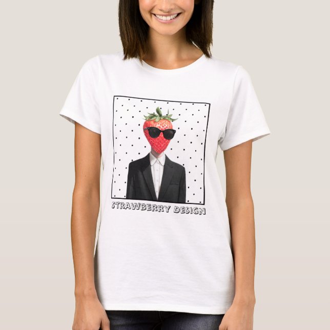 Cute Polka Dot Fashion Tee (Front)