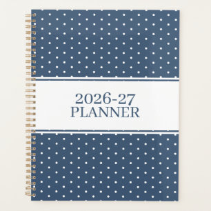 Cute Polka Dot Pattern Planner