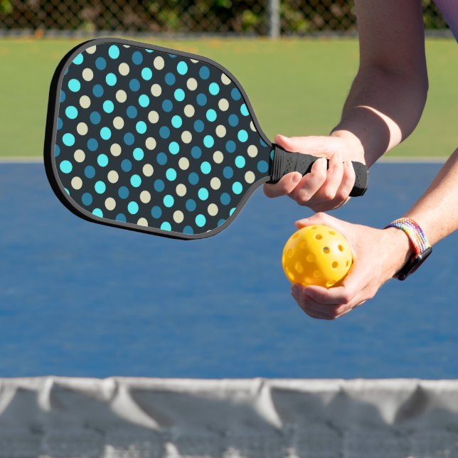 Cute Polka Dot Pickle Ball Pickleball Paddle (Insitu)