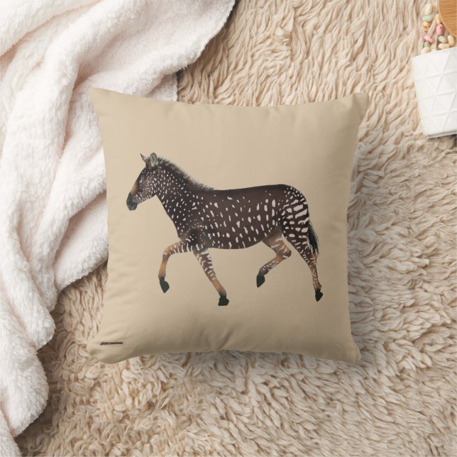 Cute Polka Dot Zebra Cushion (Blanket)