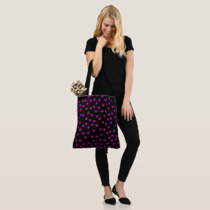 Cute Polka Dots Halloween Tote Bag
