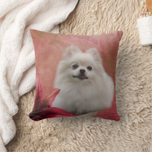 Cute Pomeranian Dog Cushion